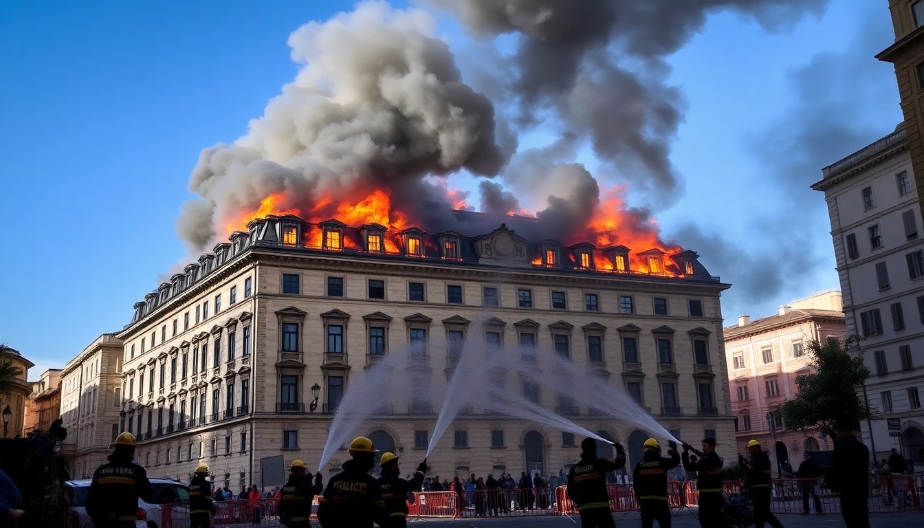 incendio in centro citta evacuate piu di 50 persone 1762461334