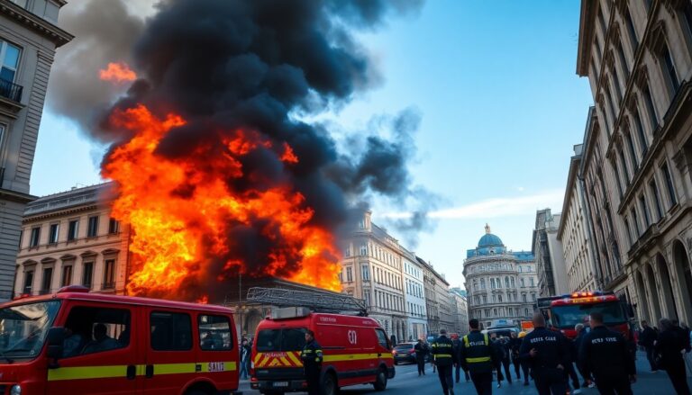 incendio in centro citta provoca evacuazione di massa 1762312588