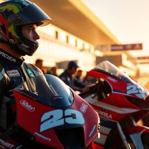 motogp valencia bezzecchi conquista la pole position per la finale di stagione 1763795698