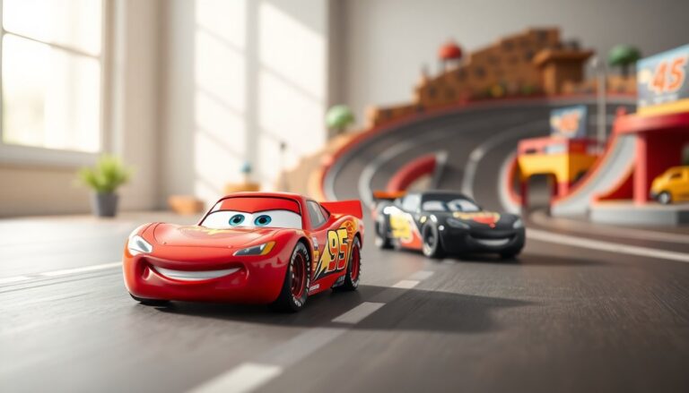 playset disney cars nascar saetta mcqueen e ace dillon per piccoli fan delle corse 1762942506