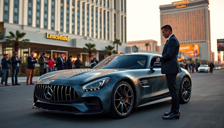 brad pitt presenta la nuova mercedes amg gt 4 porte a las vegas 1764705194