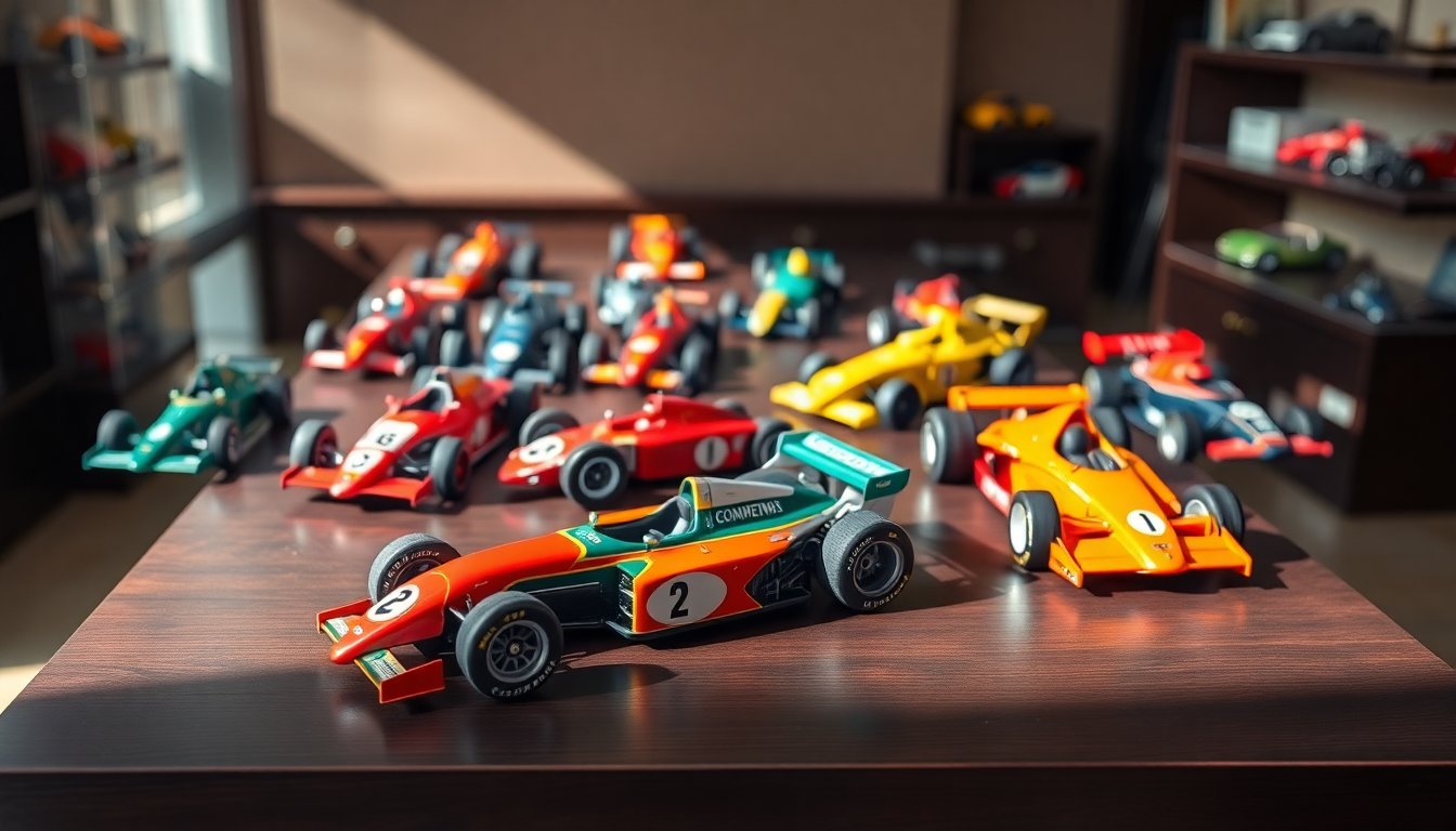 collezione di modellini f1 statici scopri le auto da corsa piu iconiche 1765796465