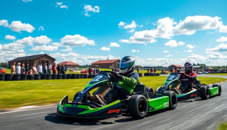 la sfida epica in kart tra lando norris e zak brown a dunsfold chi avra la vetta 1766413251