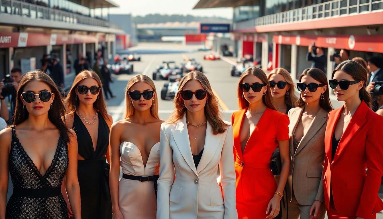 le regine del paddock moda e velocita nella formula 1 1765692948