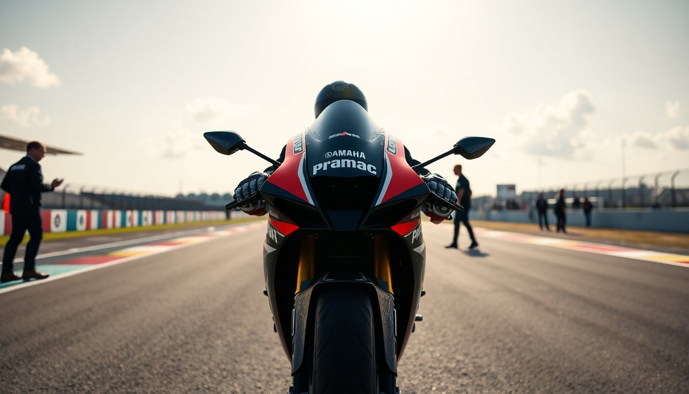 toprak razgatlioglu fa il suo emozionante debutto in motogp con yamaha pramac 1765863636