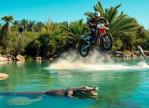 tyler bereman stunt mozzafiato tra coccodrilli che ti lascera senza fiato 1766361999