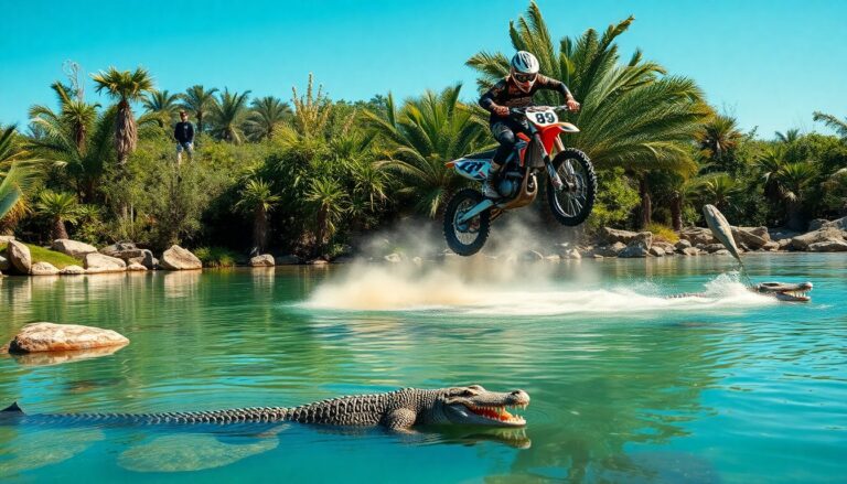 tyler bereman stunt mozzafiato tra coccodrilli che ti lascera senza fiato 1766361999