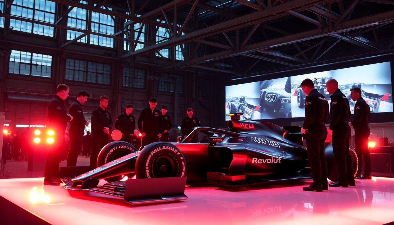 audi revolut f1 team linizio di una nuova era nel motorsport 1769221189