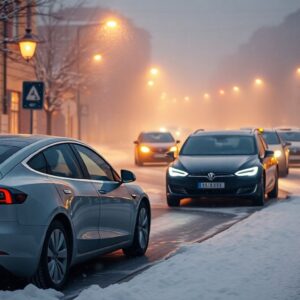 elettrificazione dei trasporti in norvegia come la tesla domina il mercato 1767996027