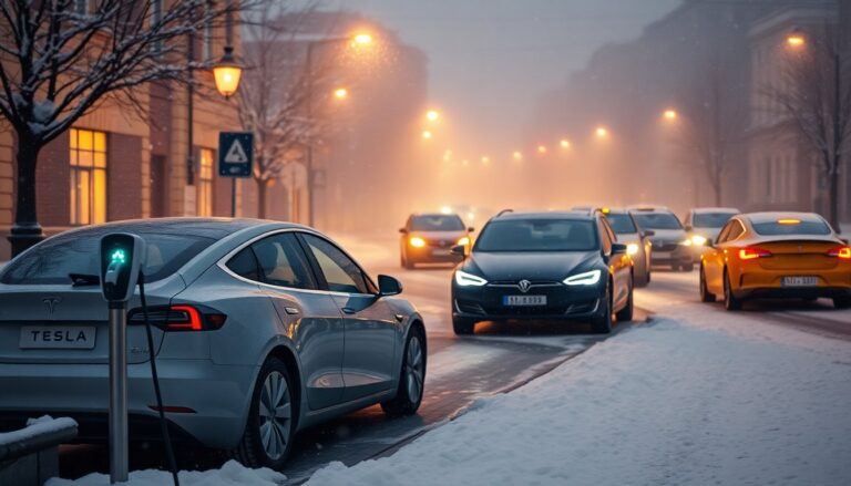 elettrificazione dei trasporti in norvegia come la tesla domina il mercato 1767996027