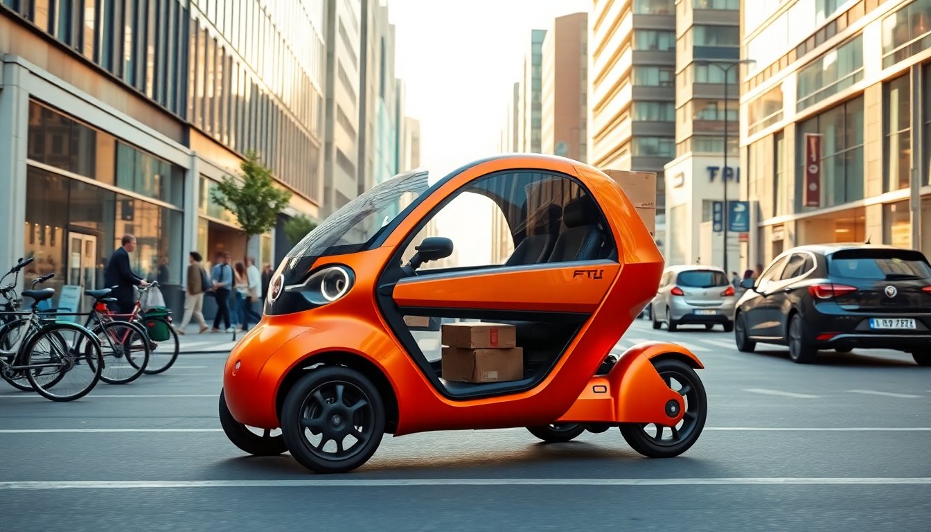 fiat tris il rivoluzionario veicolo elettrico a tre ruote per la logistica urbana 1768247994