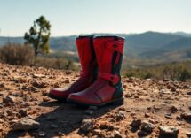 gaerne gx1 rossonero stivale off road di alta qualita per motociclisti avventurosi 1767674938