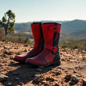 gaerne gx1 rossonero stivale off road di alta qualita per motociclisti avventurosi 1767674938