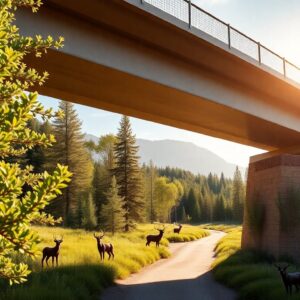 il nuovo ponte ecologico del colorado un rifugio per la fauna selvatica 1767597544