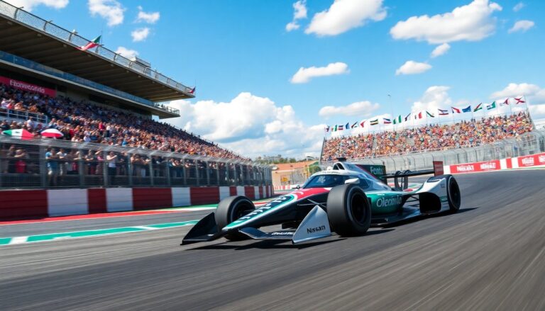 il team nissan di formula e conquista un podio a citta del messico 1768505102