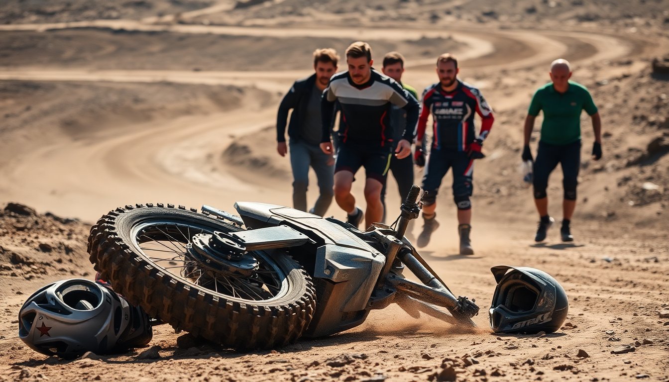 incidente in pista di motocross un ragazzo di 14 anni in terapia intensiva 1768190381