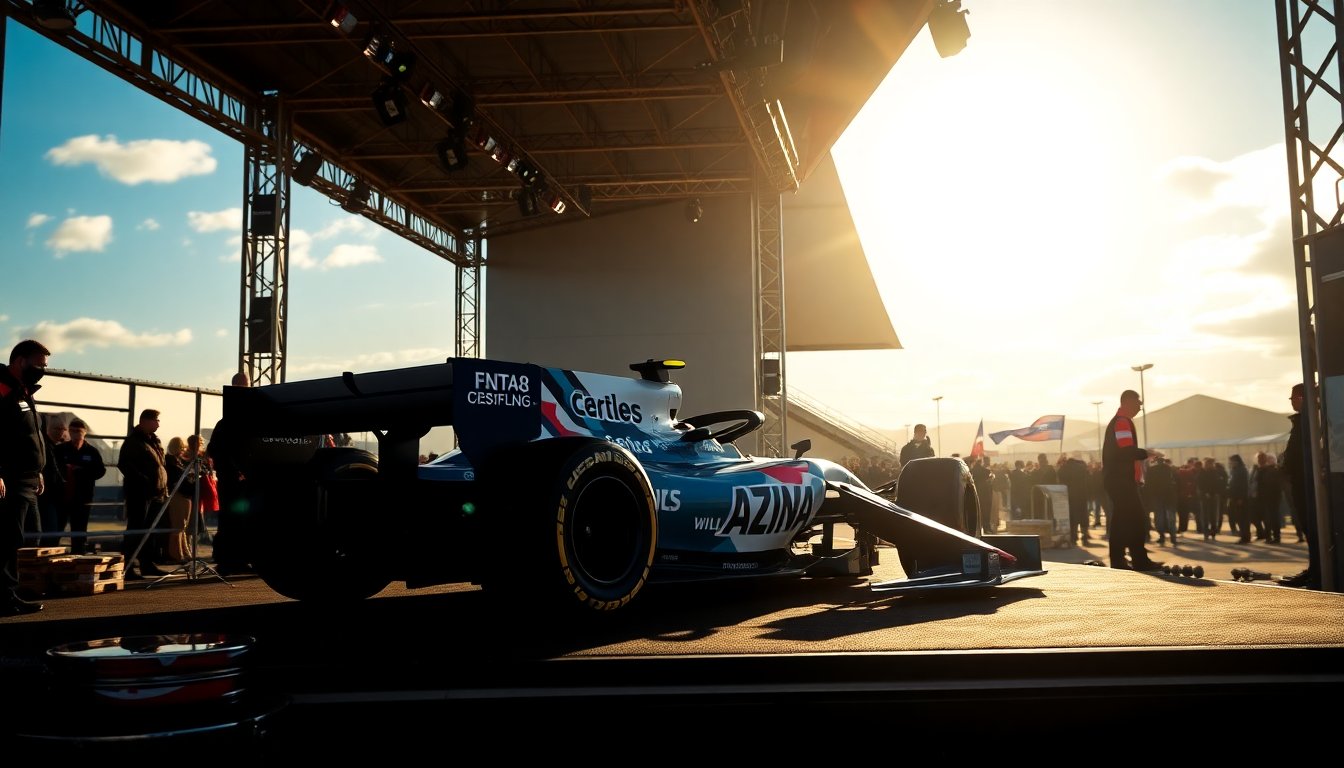 la nuova livrea williams 2026 un progetto creato dalla community 1767785475