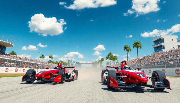 nissan formula e team pulling e mini debuttano in pista a miami 1769232408
