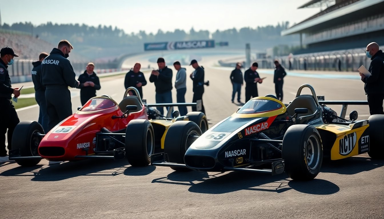 test della euro nascar allautodromo di franciacorta per i piloti di naskart 1768553091