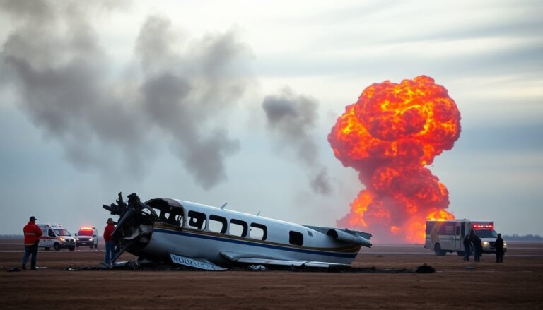 tragedia aerea a statesville sei vittime nel terribile incidente 1767711863