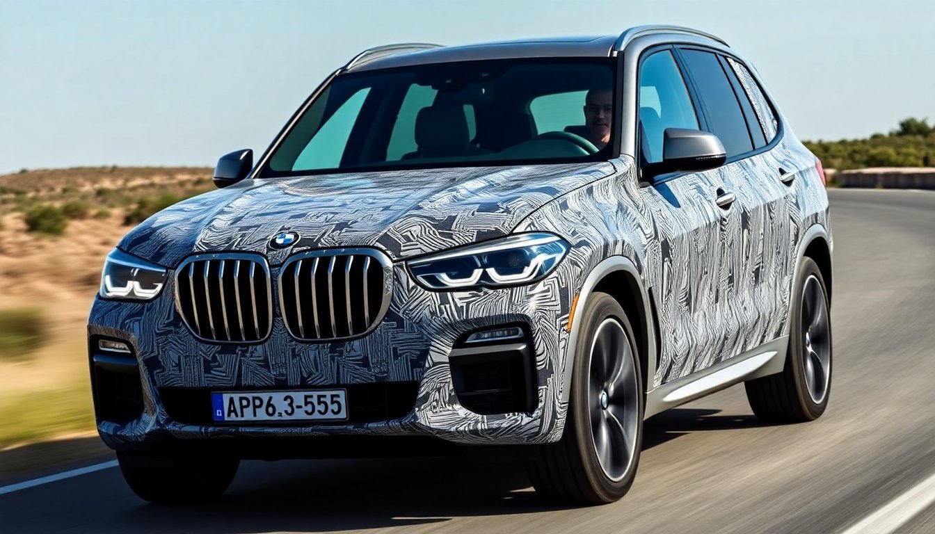 nuova bmw x5 2026 avvistamenti e indizi sul frontale e sugli interni 1771552051