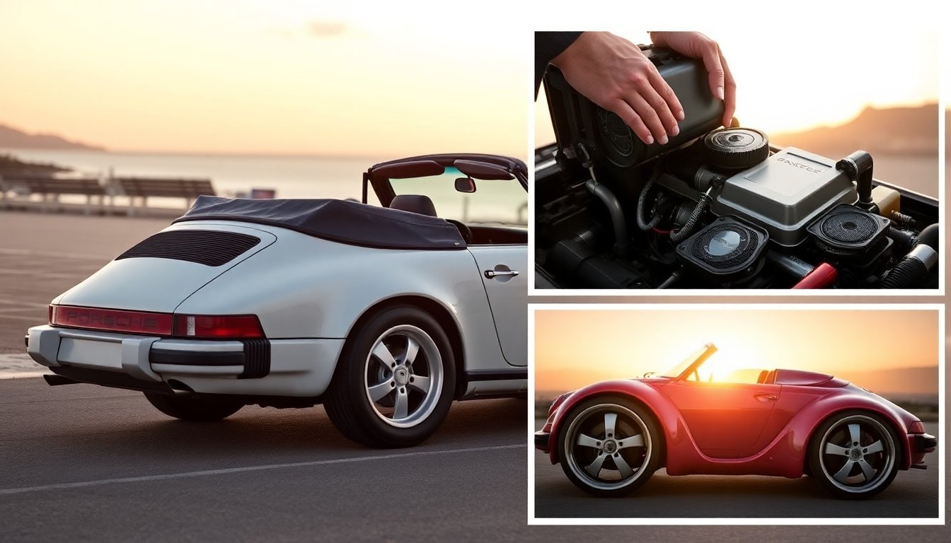 porsche 911 carrera cabriolet reimagined by singer restomod su base 964 con motore 40 1771092536