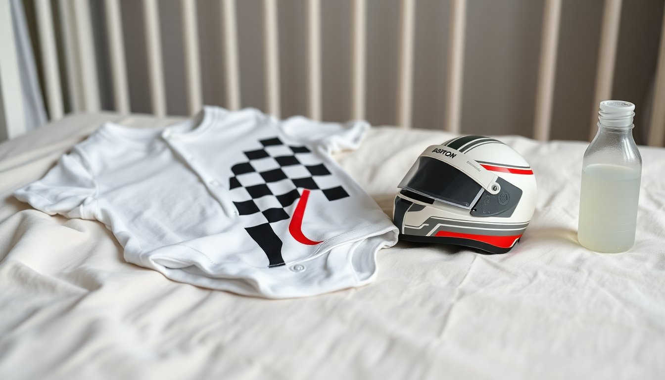 body neonato racing in cotone idea regalo per appassionati di formula 1 1772366019