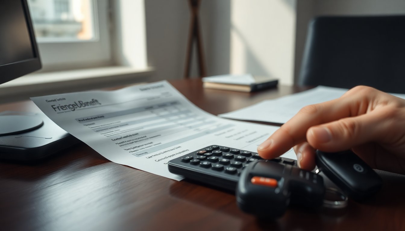 calcolo fringe benefit auto 2026 guida pratica per controllare il cedolino 1774905993