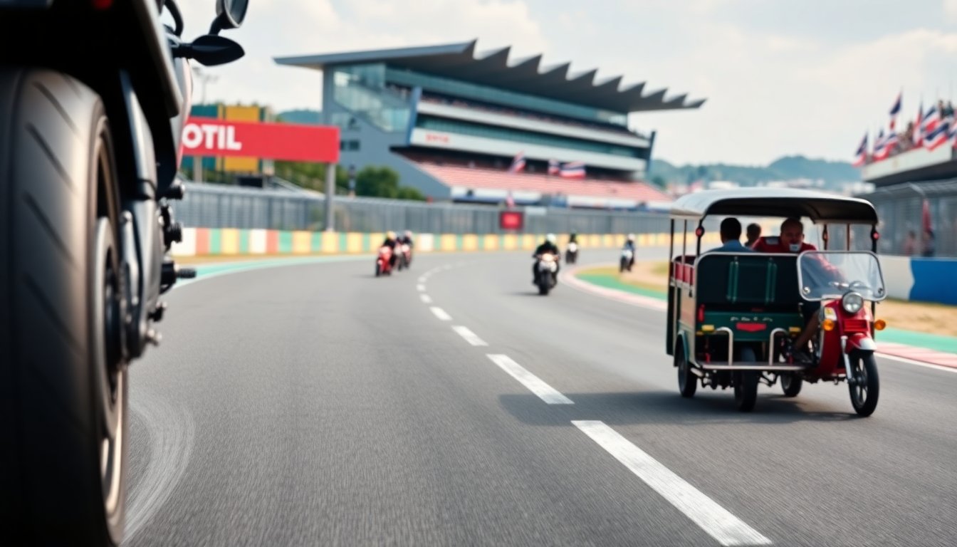 programma tv e streaming del gp della thailandia 2026 con la curiosa gara di tuk tuk 1772585585