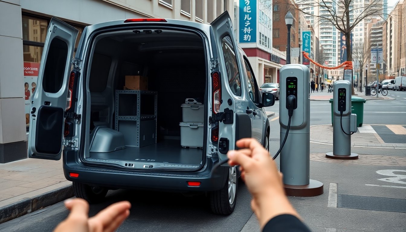 transit city di ford furgone elettrico compatto con batteria lfp e 254 km wltp 1774617975