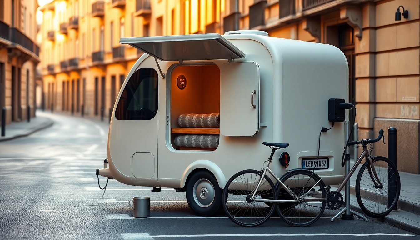 Ari 458 Pro: il mini camper elettrico che entra in qualunque parcheggio