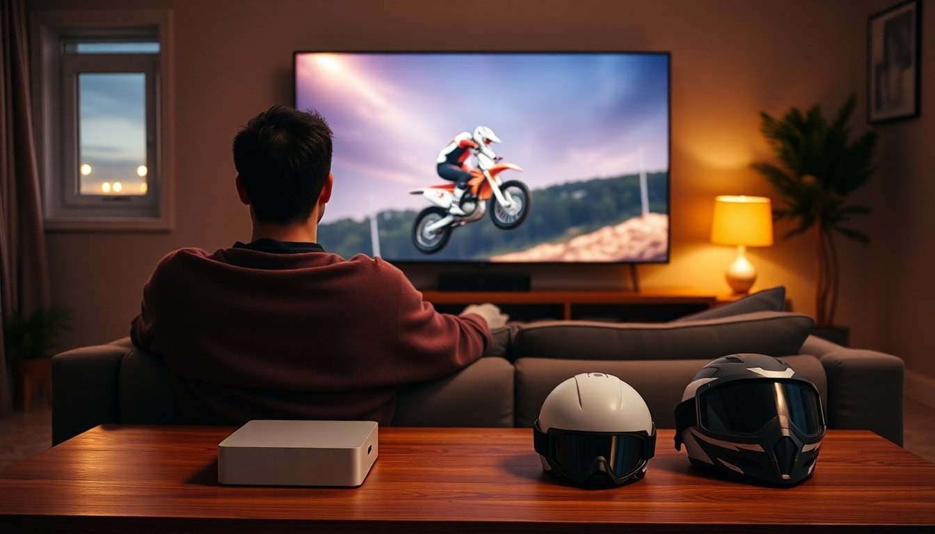 Come guardare le dirette di motocross: abbonamento e requisiti