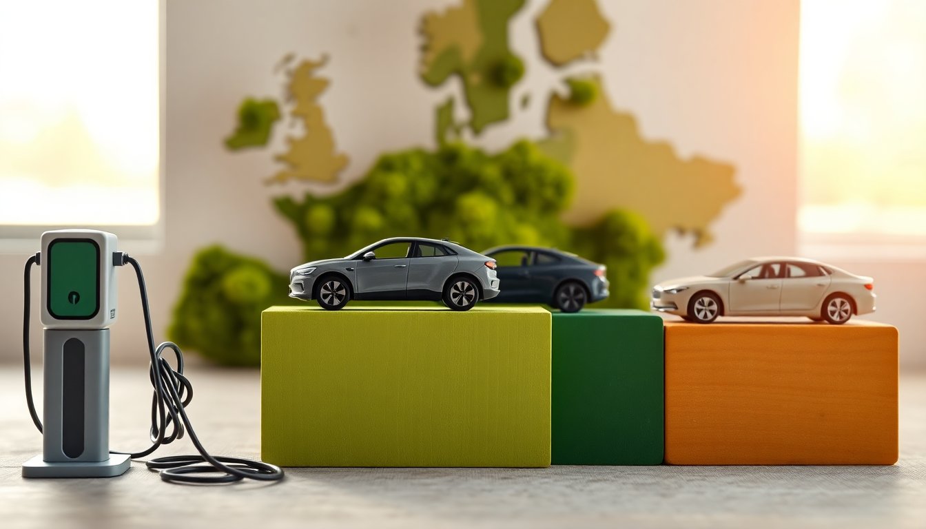 Crescita delle auto elettriche usate in Europa: dati e paesi protagonisti