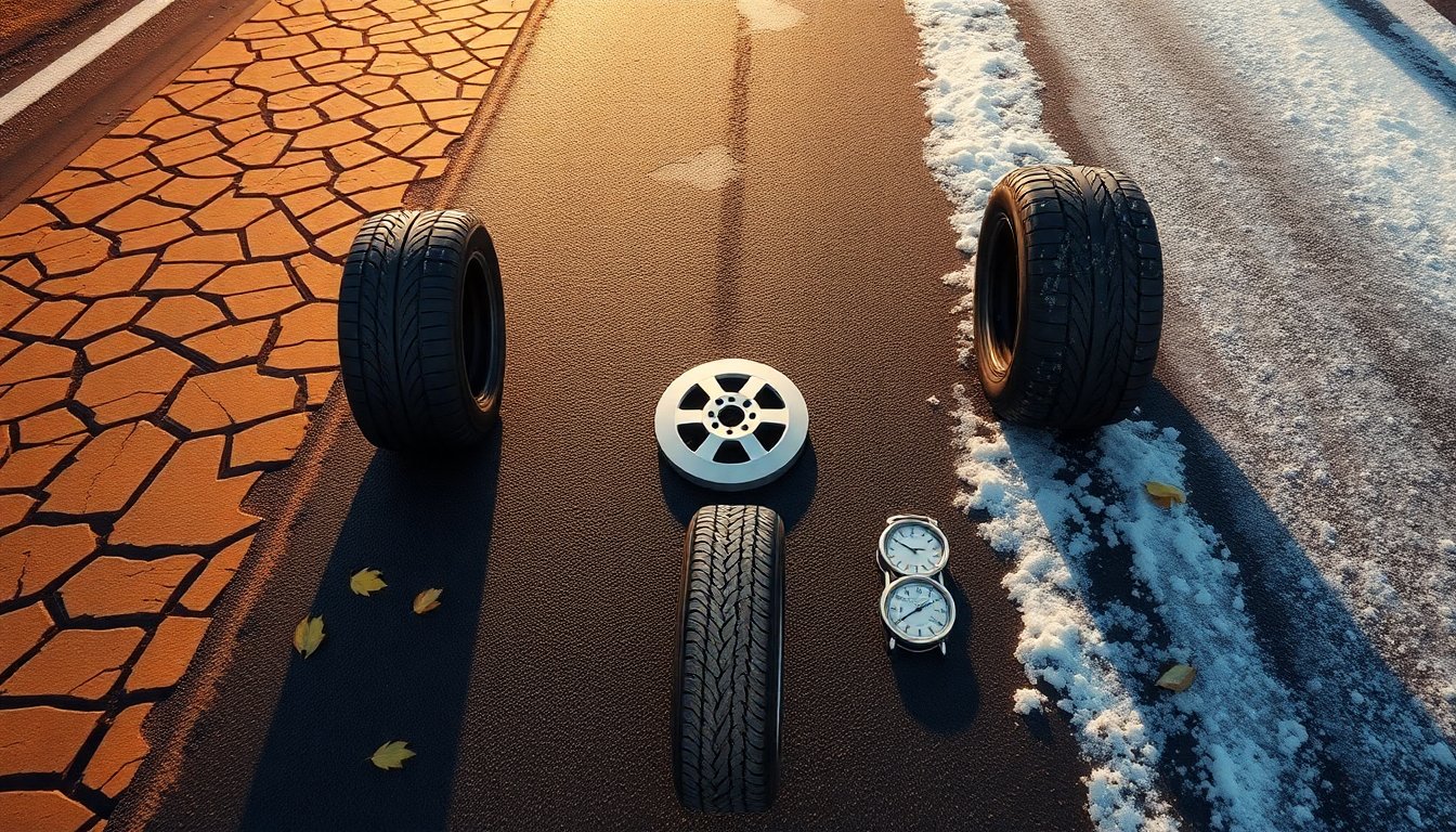 Frenata e pneumatici: estive, invernali o 4 stagioni a confronto