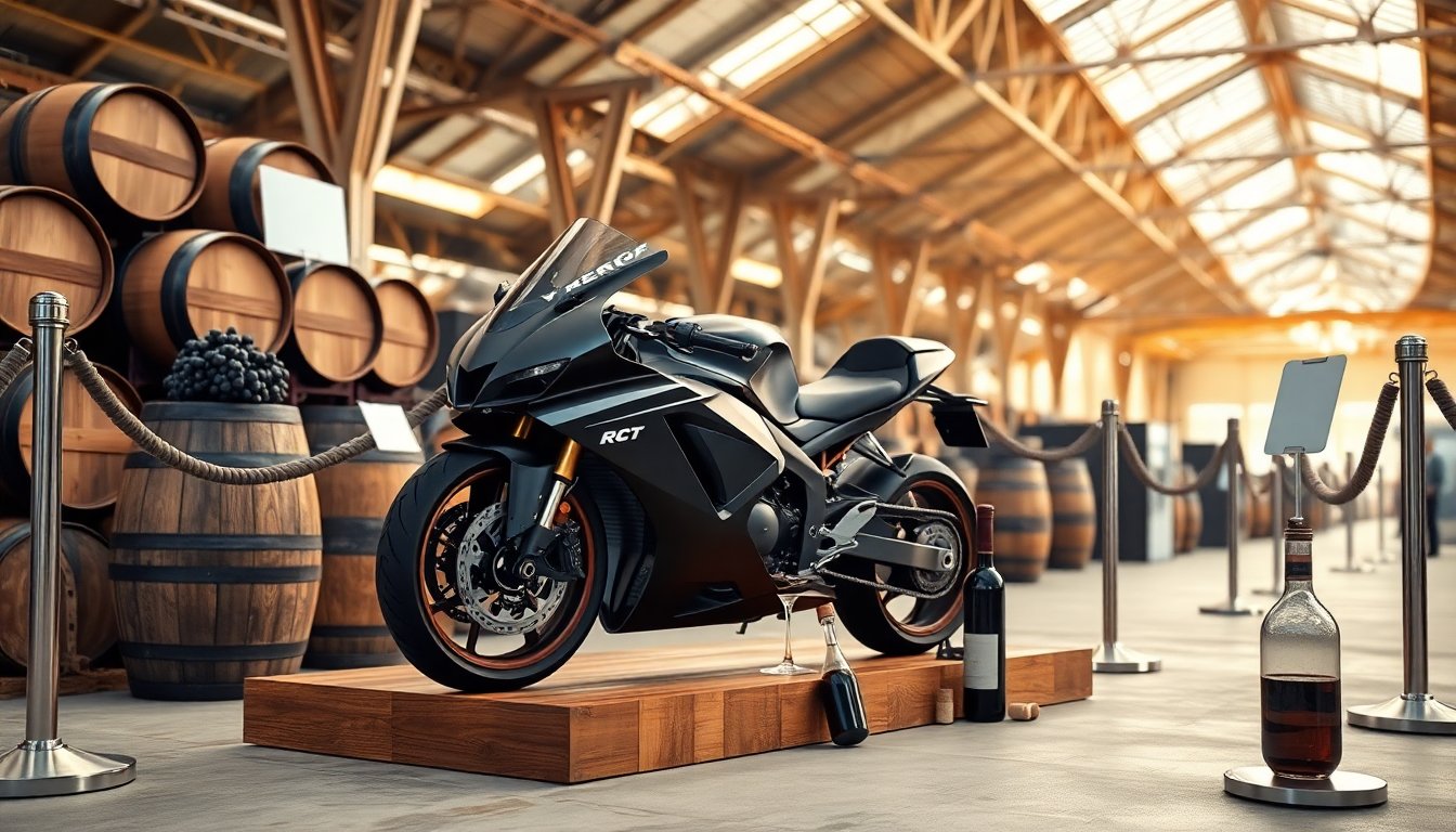 Honda RC213V e Ponte1948 a Vinitaly: la MotoGP arriva tra le botti