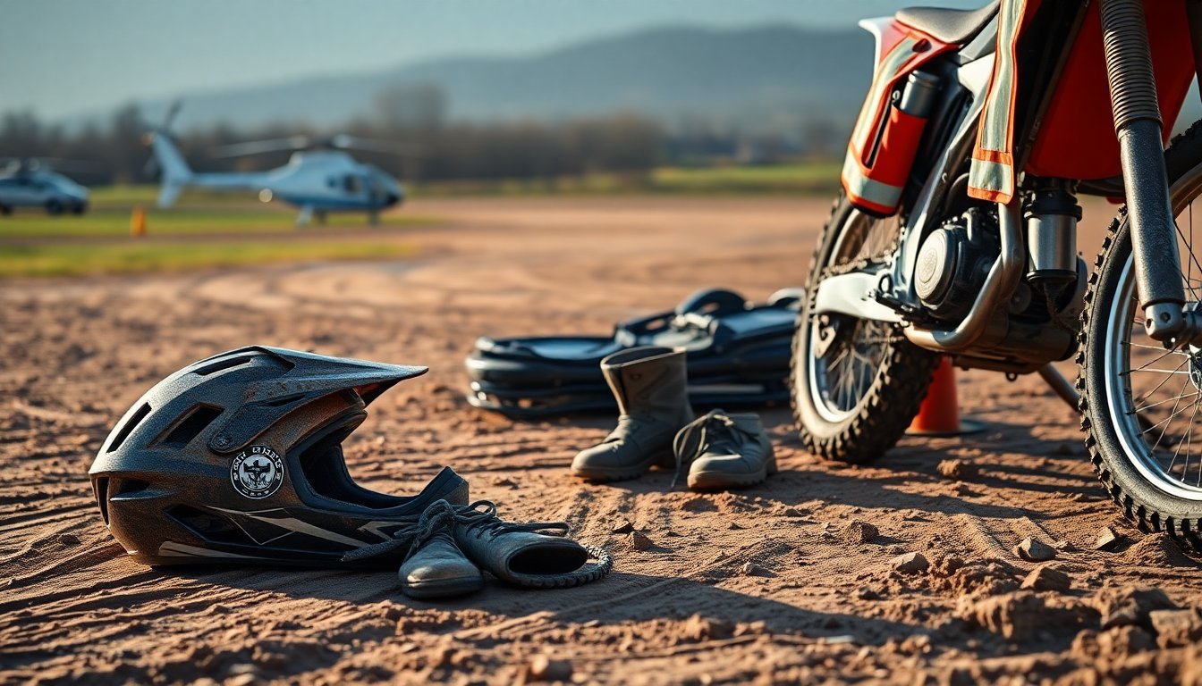 Incidente al crossodromo Giuseppe Ceccarini: ragazzo trasportato in elisoccorso