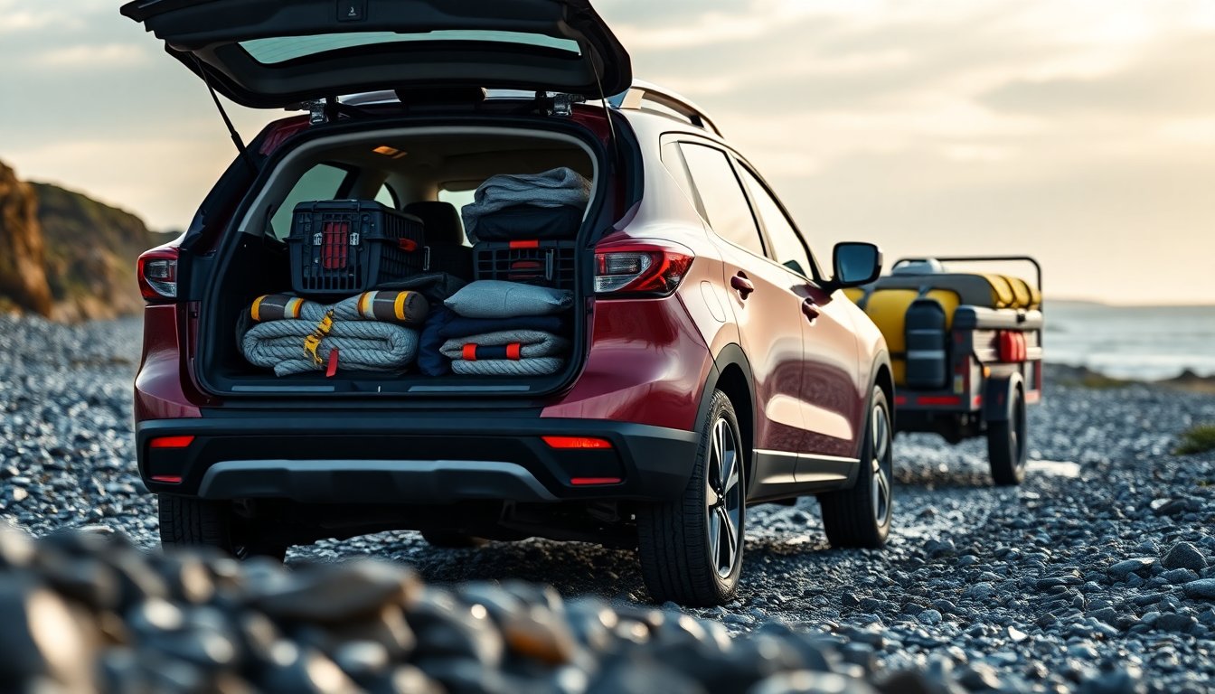 Nissan Qashqai e-Power adattato per i soccorsi marini in Scozia