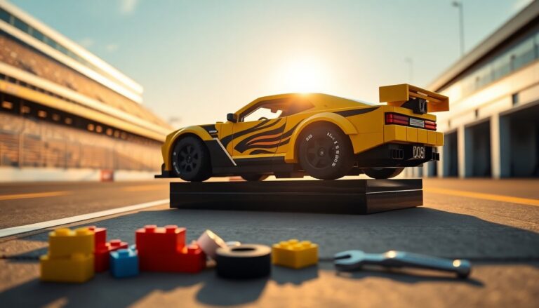 Set LEGO Speed Champions Chevrolet Camaro ZL1 NASCAR Next Gen per collezionisti e bambini