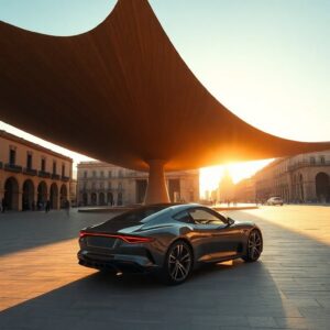 Alfa Romeo e Netflix a Siviglia: la Nuova 33 Stradale al fianco di Berlino