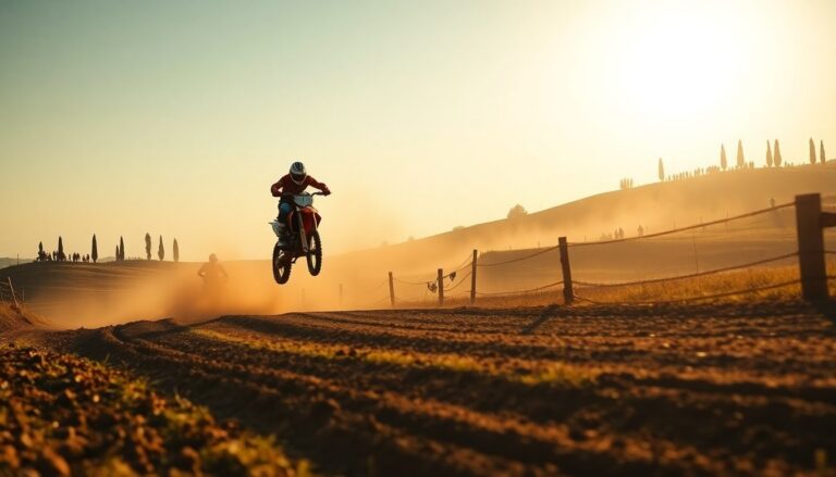 Calendario e resoconti del motocross e dell'enduro in Toscana