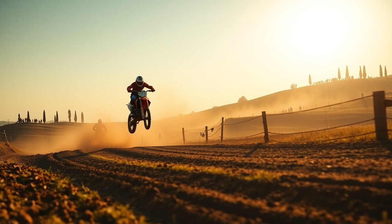 Calendario e resoconti del motocross e dell'enduro in Toscana