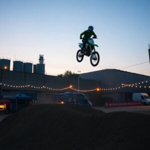 Freestyle motocross a Sassuolo con Vanni Oddera e mototerapia