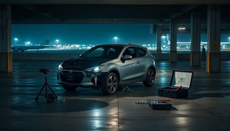Furto in aeroporto a Orio al Serio: Bmw smontata nel parcheggio P3, indagini e reazioni
