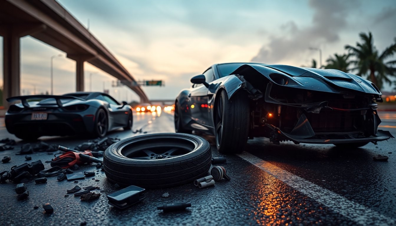 Incidente a Cypress: una Aventador S bruciata e una Revuelto gravemente danneggiata