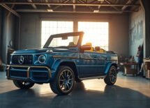 La G63 cabrio di Cristiano Ronaldo: artigianalità, potenza e i colori di Al‑Nassr