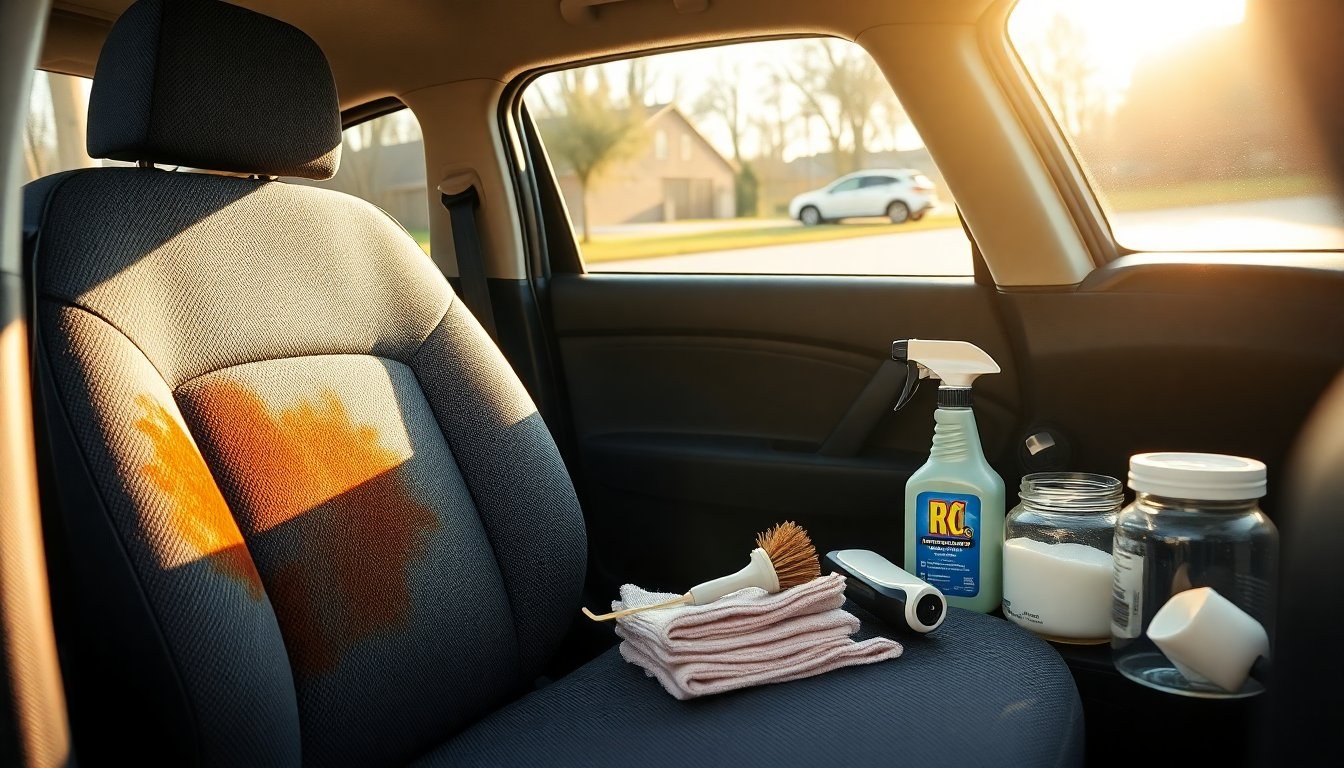 Pulizia sedili auto: come rimuovere macchie e mantenere gli interni