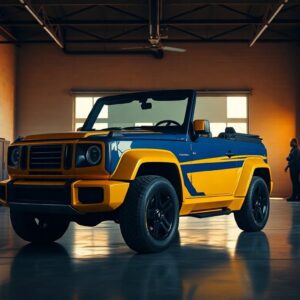 Ronaldo aggiunge al garage una Mercedes-AMG G63 cabriolet in livrea Al-Nassr