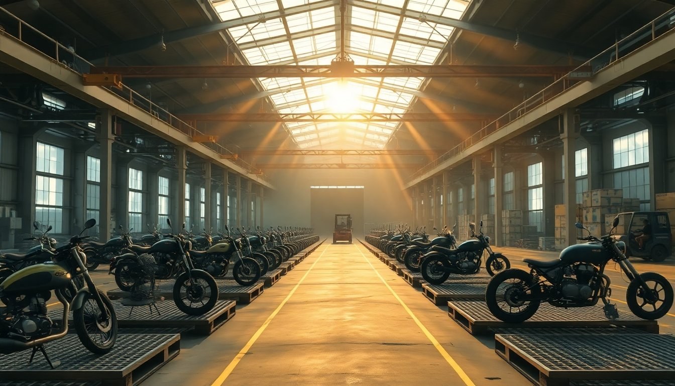 Royal Enfield espande la produzione con impianto da 900.000 moto